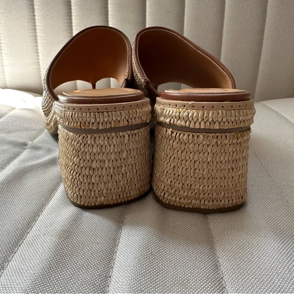 SARTO‎ • Ferrara Platform Sandal in Natural